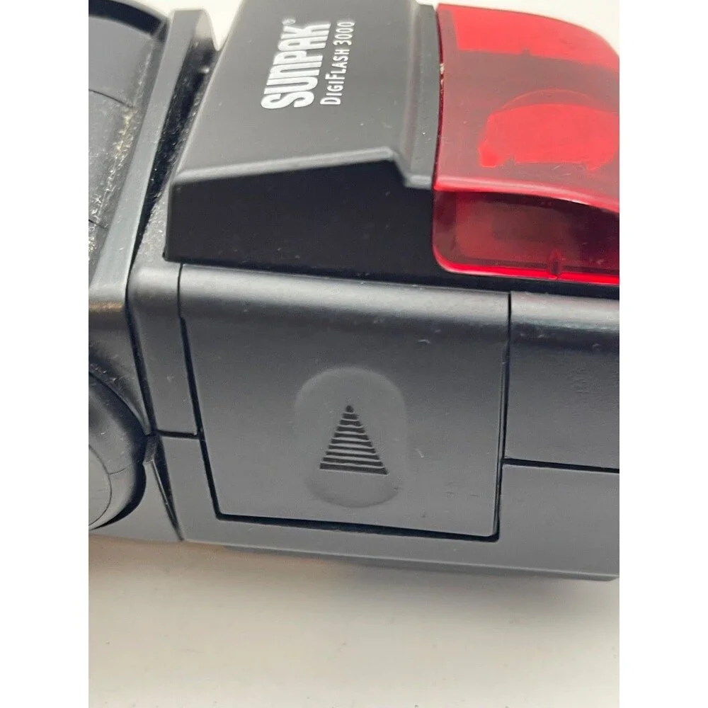 Sunpak DigiFlash 3000 External Flash for Canon DSLR Cameras USED UNTESTED